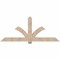 Ekena Millwork Redmond Smooth Timber Gable Bracket, Douglas Fir, 84"W x 35"H x 5 1/2"D x 5 1/2"F, 10/12 Pitch GBW084X35X0606RED00SDF - alternate 1
